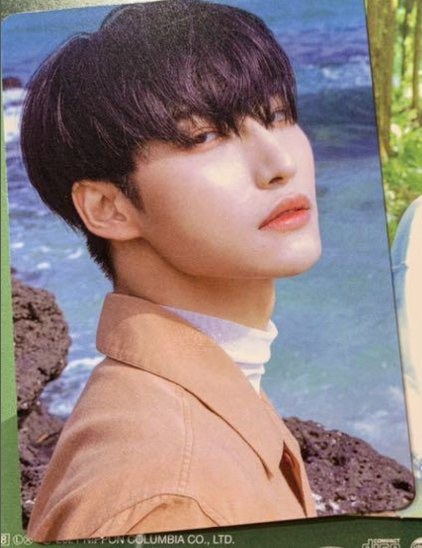 ATEEZ SEONGHWA DREAMERS Official Photo card Selfie PC Tower records SEONG HWA