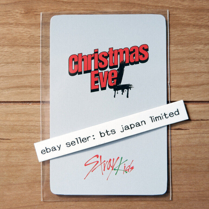 Stray Kids Changbin Christmas EveL Official Photocard CONCEPT GLITTER POB PC