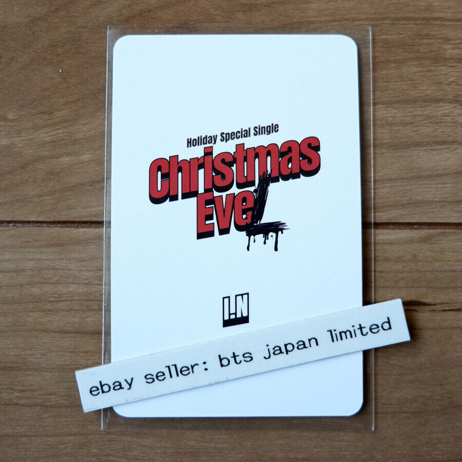 Stray Kids I.N Christmas EveL Official Photocard CONCEPT GLITTER POB PC