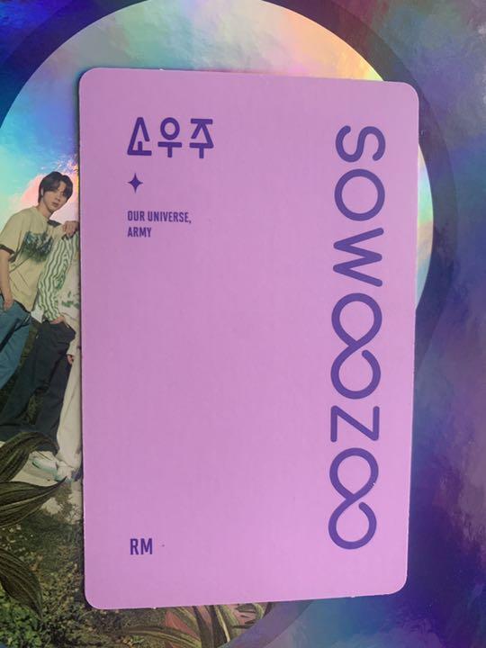 BTS SOWOOZOO Blu-ray DVD Tarjeta fotográfica oficial RM JIN SUGA J-HOPE JIMIN V JUNGKOOK 