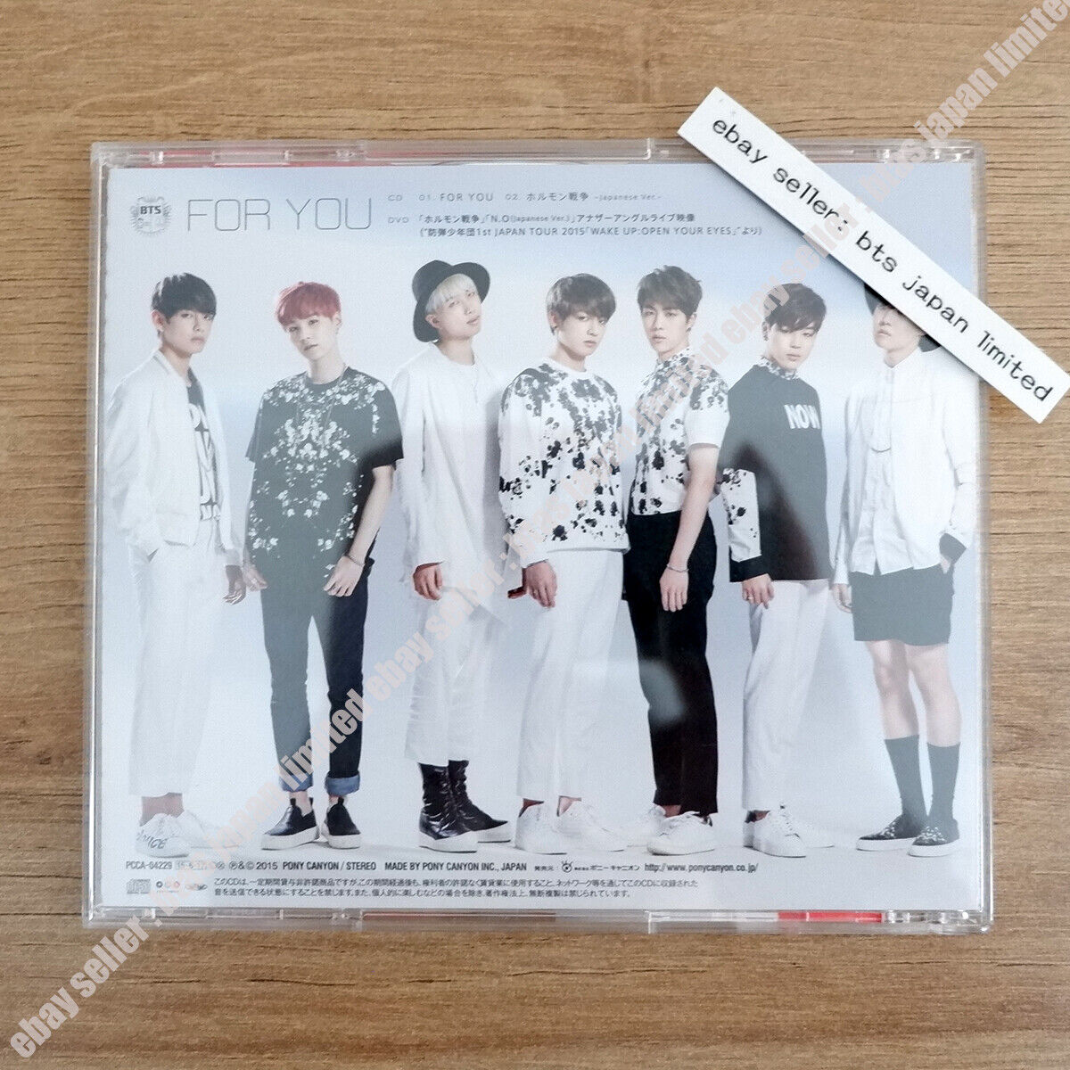 BTS selling For You Japanese album Limited Edition