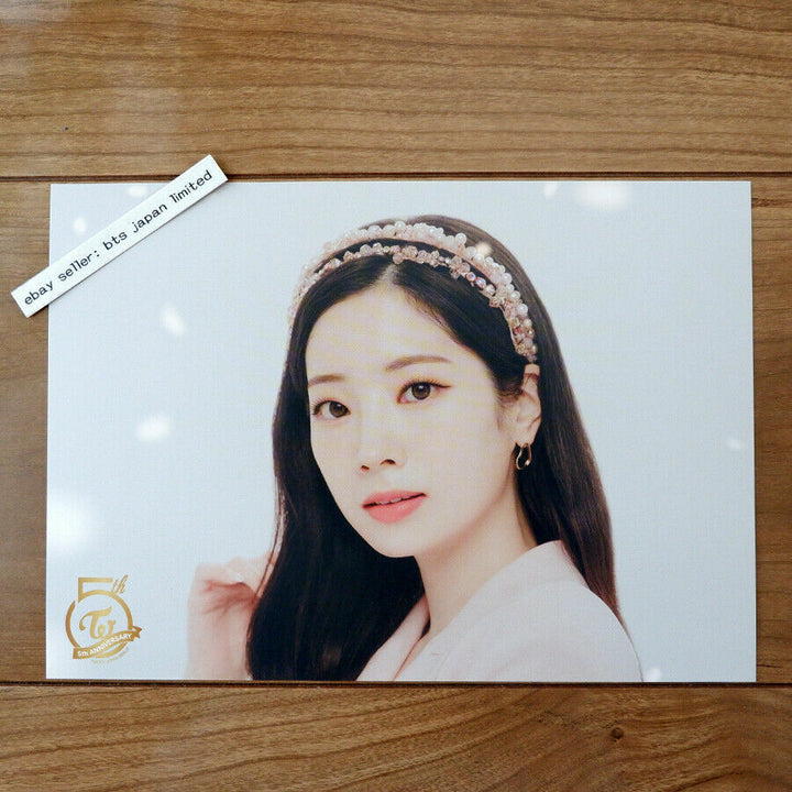 TWICE Dahyun TWICE4 CD oficial Photocard Tarjeta postal PC Tower records Limited 