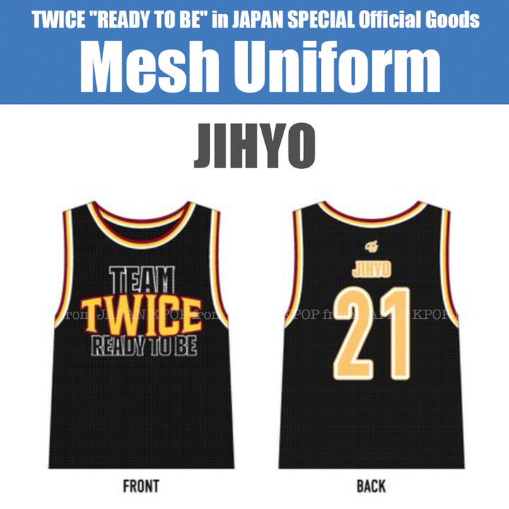 PRE TWICE 5TH WORLD TOUR 'READY TO BE' in JAPAN SPECIAL Official MD Mesh Uniform