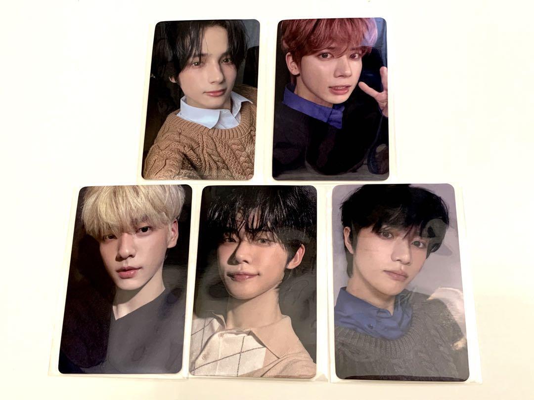 TXT TEMPTATION Weverse Universal M Tarjeta fotográfica del sorteo Yeonjun Soobin Beomgyu 