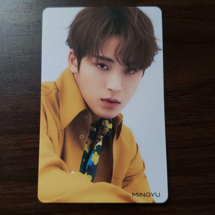 SEVENTEEN Mingyu Official Photo card HITORIJANAI A B C D Normal CARAT PC