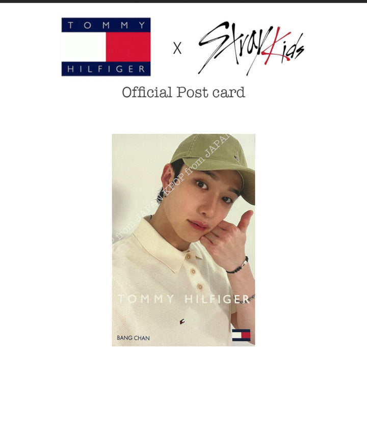 Stray kids TOMMYHILFIGER Japan exclusive Event official Postcard StrayKids