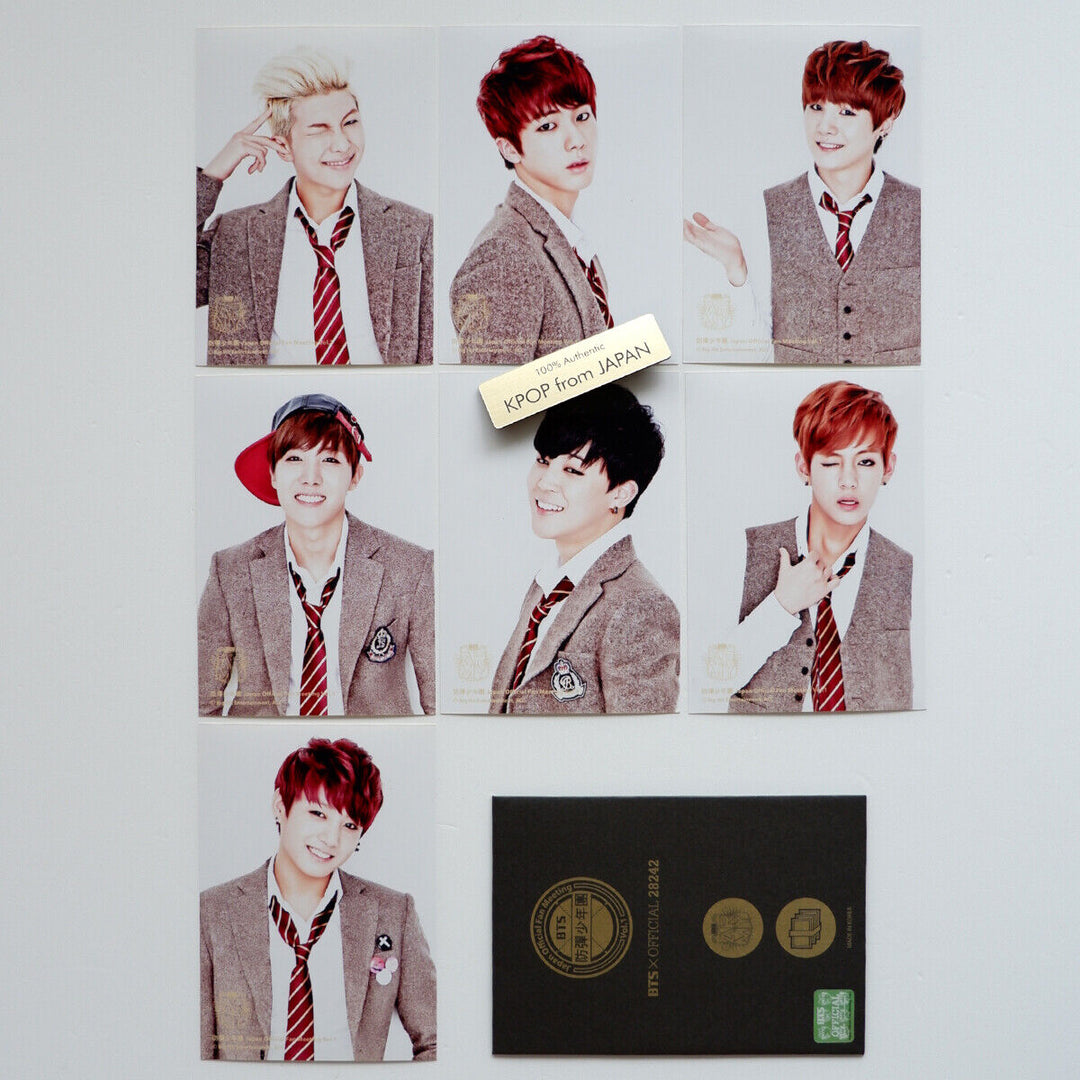 BTS Japan Official Fan Meeting Vol.1 Limited Official photo bromide photocard