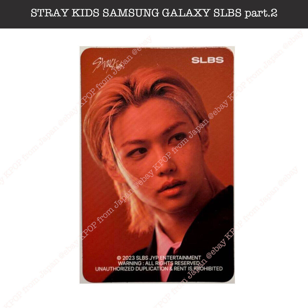 Stray kids SAMSUNG GALAXY SLBS part.2 Official Photocard