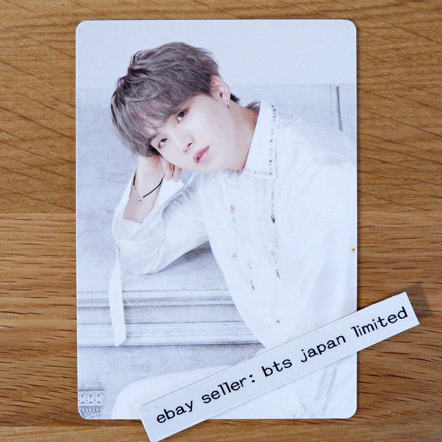 Mini PhotoCard oficial de BTS SUGA HABLA LA FINAL en Seúl 2019 SYS 