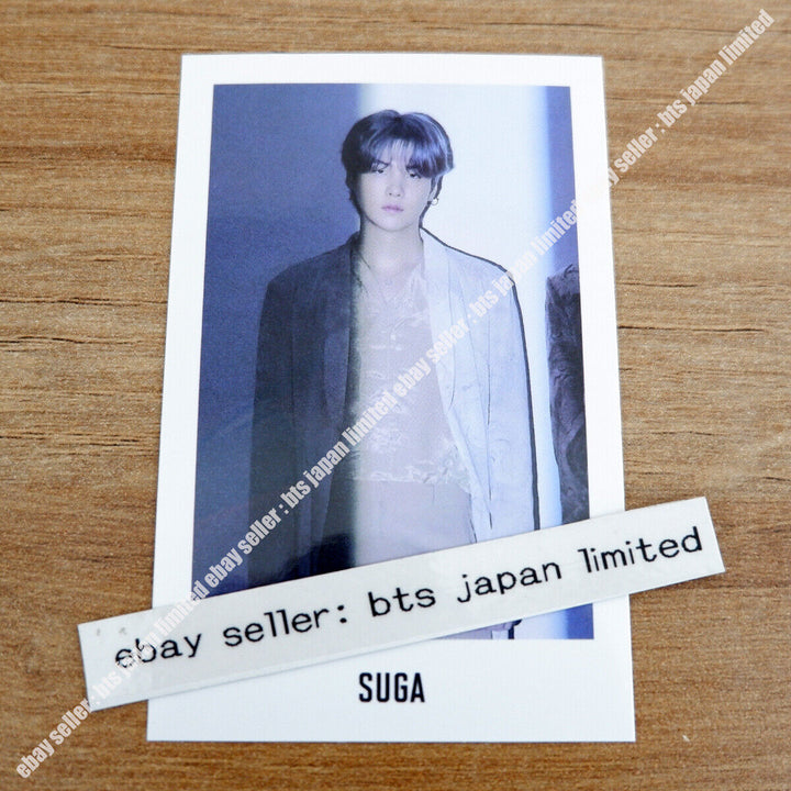 PRUEBA DE EXPOSICIÓN DE BTS en TOKIO Tarjeta fotográfica del sorteo de la suerte RM JIN SUGA JIMIN V JUNGKOOK 