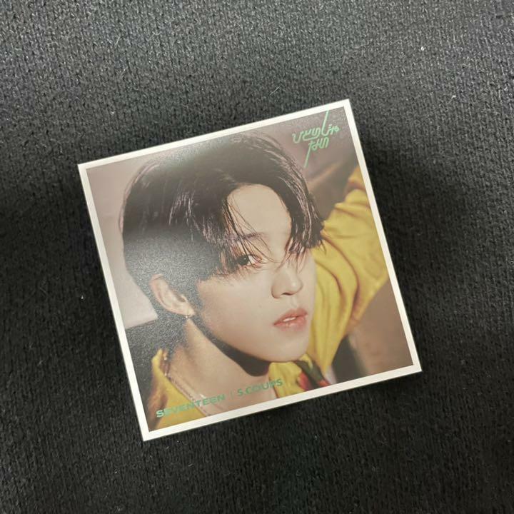 SEVENTEEN S.coups Official Photo card HITORIJANAI A B C D Normal CARAT PC