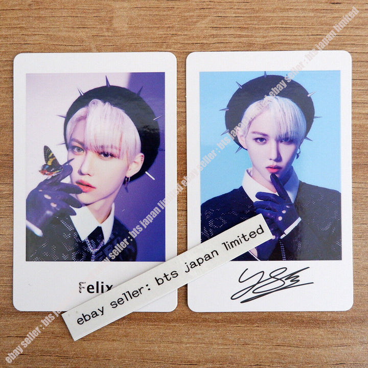 Set de tarjetas fotográficas oficiales de Stray Kids MANIAC en JAPÓN Hyunjin Felix Han Lee Know IN 