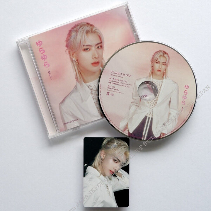 RICKY ZB1 Yurayura Japan Solo ver. CD + Photocard ZEROBASEONE