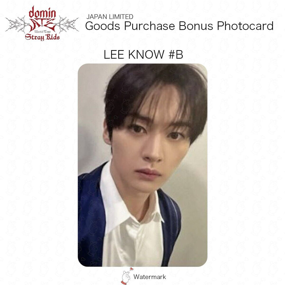 Stray Kids GOOD PURCHASE BONUS OFFICIAL PHOTOCARD JAPAN LIMITED BENEFIT