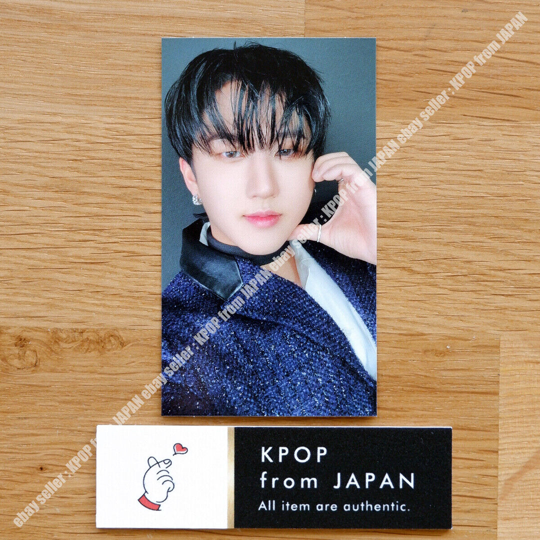 Changbin Stray Kids THE SOUND Tarjeta fotográfica oficial JAPAN POB FC Fanclub Tarjeta fotográfica 