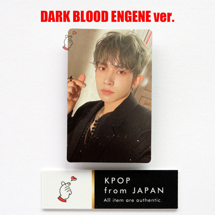 ENHYPEN DARK BLOOD ENGENE ver Tarjeta fotográfica oficial JUNGWON SUNGHOON HEESEUNG SUNOO 