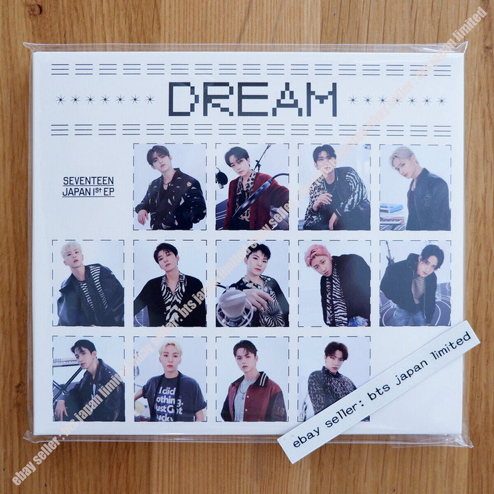 SEVENTEEN DREAM Japan Limited A / B / C / D / S / F / CARAT Club de fans 