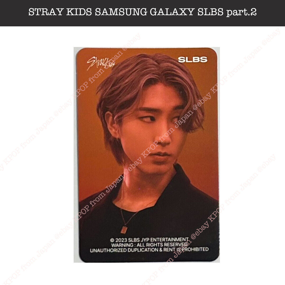 Stray kids SAMSUNG GALAXY SLBS part.2 Official Photocard