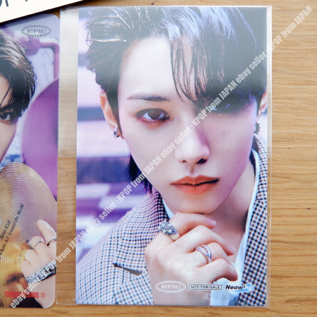 Felix Stray Kids THE SOUND Official Photocard JAPAN POB FC Fanclub Photo card PC