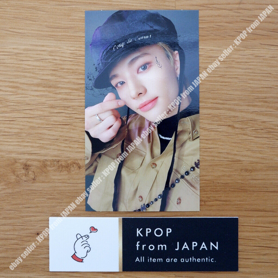 Hyunjin Stray Kids THE SOUND Official Photocard JAPAN POB FC Fanclub Photo card