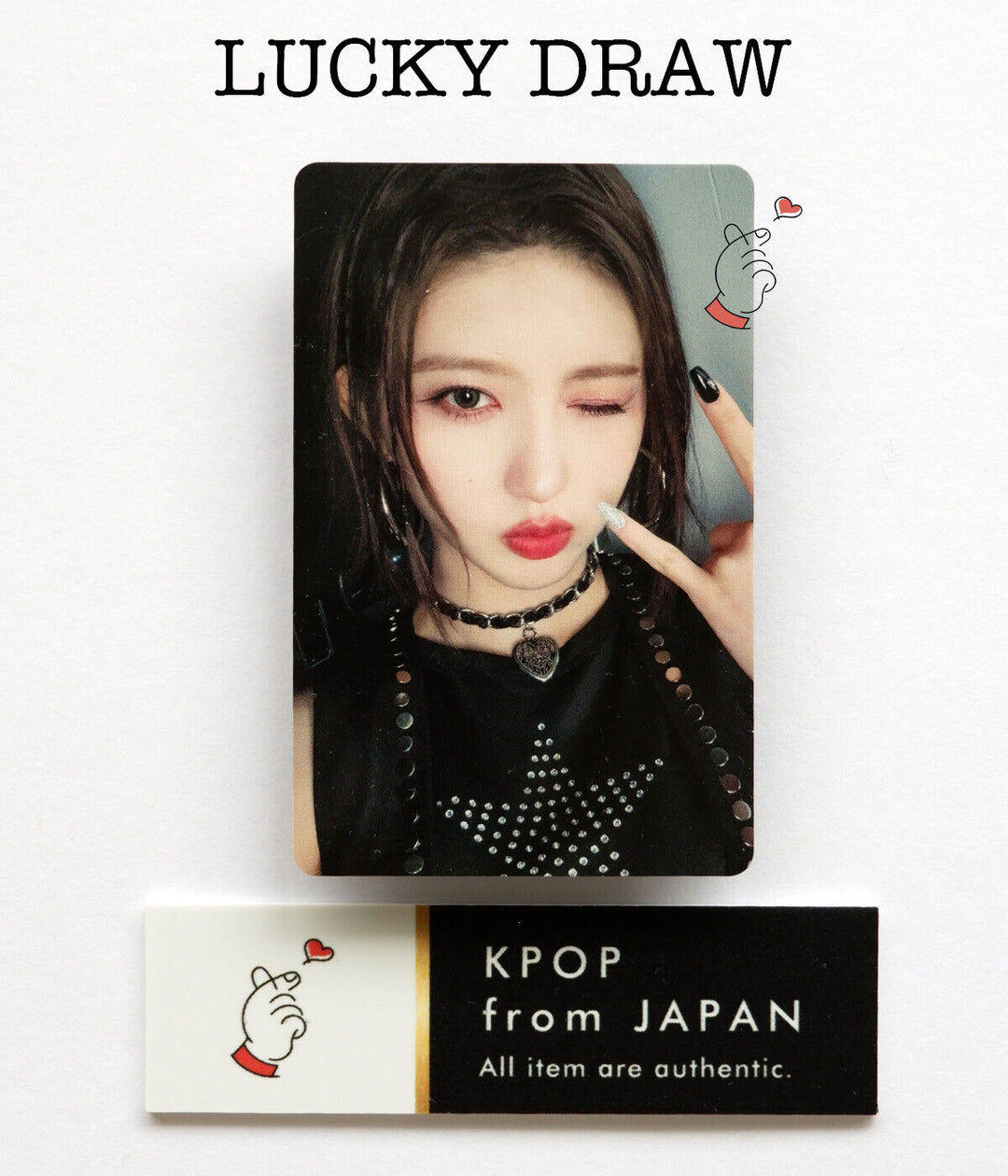 IVE WAVE Japan POB Lucky Draw official photocard HMV Tower record WONYOUNG YUJIN