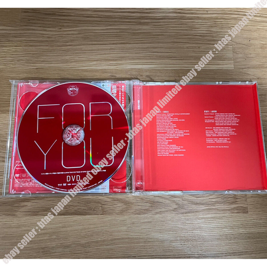 BTS PARA TI Versión oficial japonesa. CD DVD del 1er aniversario de AB de edición limitada 