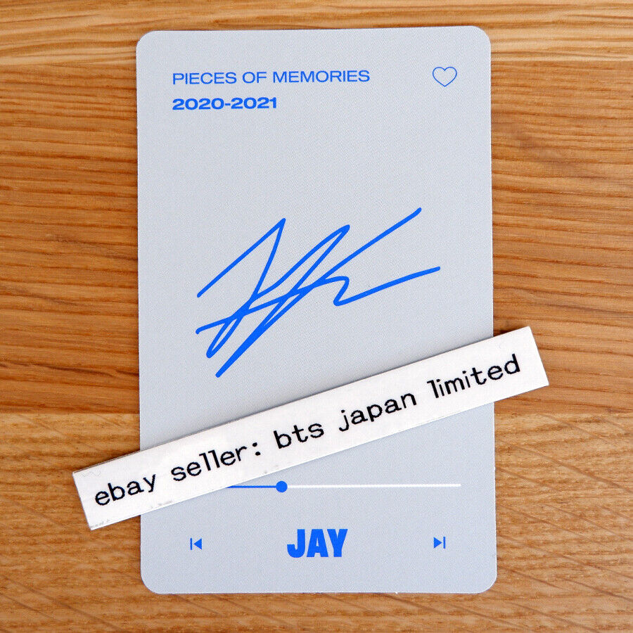 ENHYPEN JAY Memories : Step 1 Official Photocard DVD DIGI CODE POM