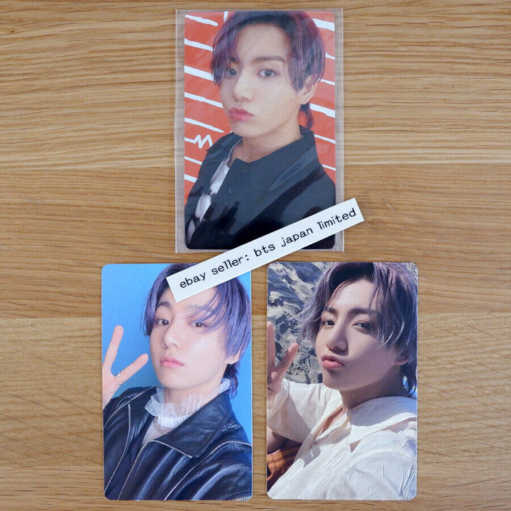 BTS Jungkook Butter Tarjeta fotográfica oficial Cream Peaches Club de fans Selfie PC JK FC 