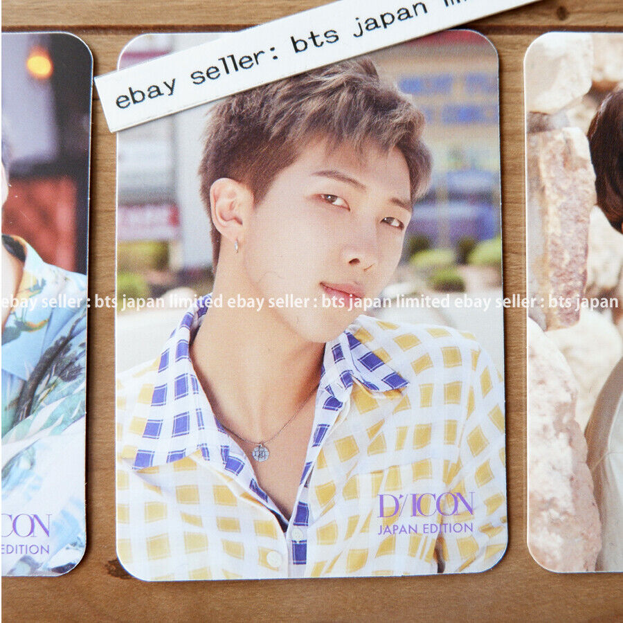 BTS DICON Vol.2 DETRÁS de Japón Edición especial Photocard Tarjeta fotográfica PC 