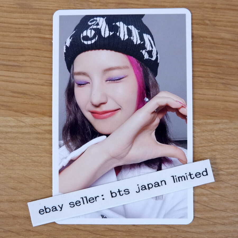 ITZY Yeji IT'z Tarjeta fotográfica oficial Tarjeta fotográfica AB 1st Limited Japan PC 