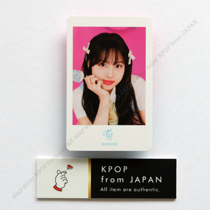 TWICE JYP POP UP 2023 Official Photocard set mina sana momo nayeon chaeyoung