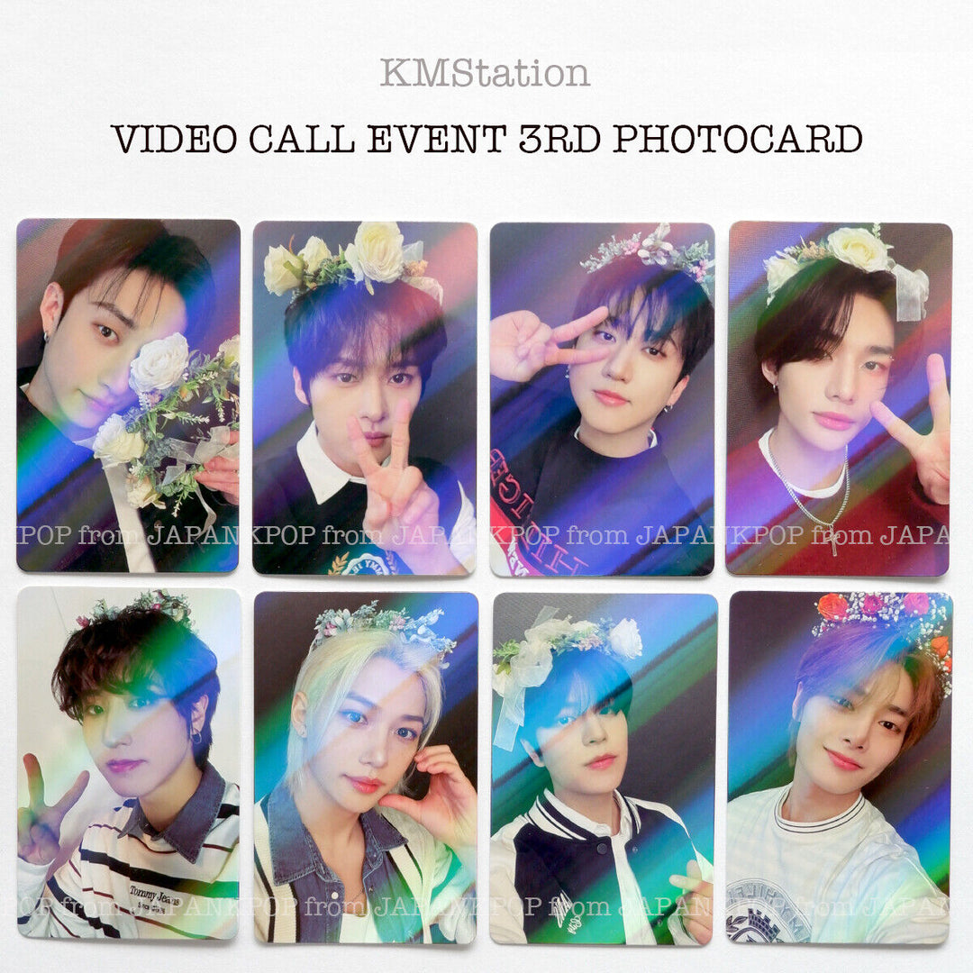 Stray kids ROCK STAR KMSTATION Vedeo call 3rd Official Photocard KMS 3.0