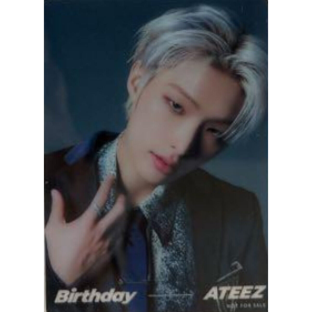 MINGI ATEEZ Birthday JAPAN POB LUCKY DRAW ALBUM PHOTOCARD ATINY SOLO UMS