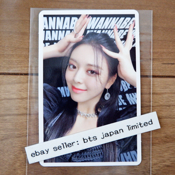 ITZY Yuna IT'z Tarjeta fotográfica oficial Tarjeta fotográfica AB 1st Limited Japan PC 