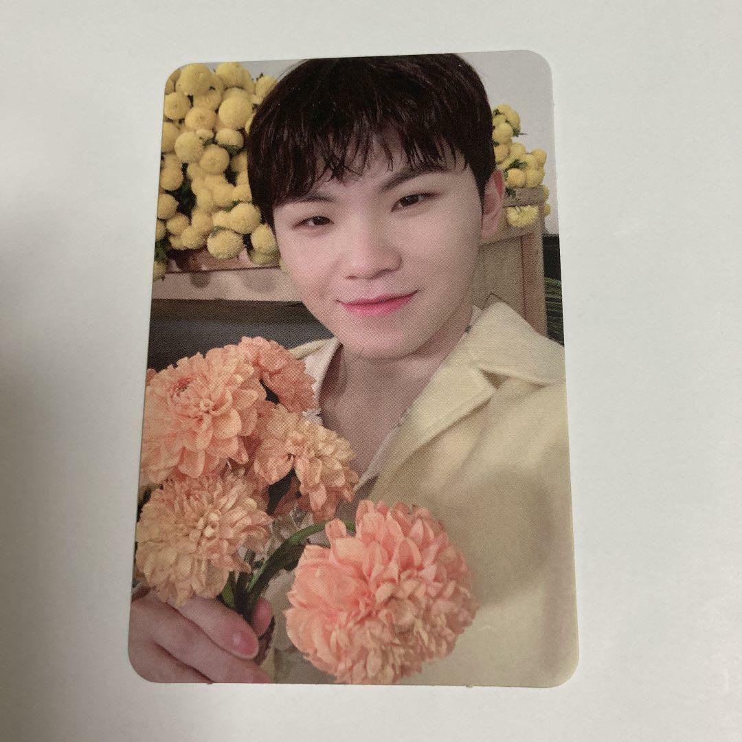 Seventeen Woozi Your Choice Tarjeta fotográfica oficial Un lado Otro lado Al lado de la PC 