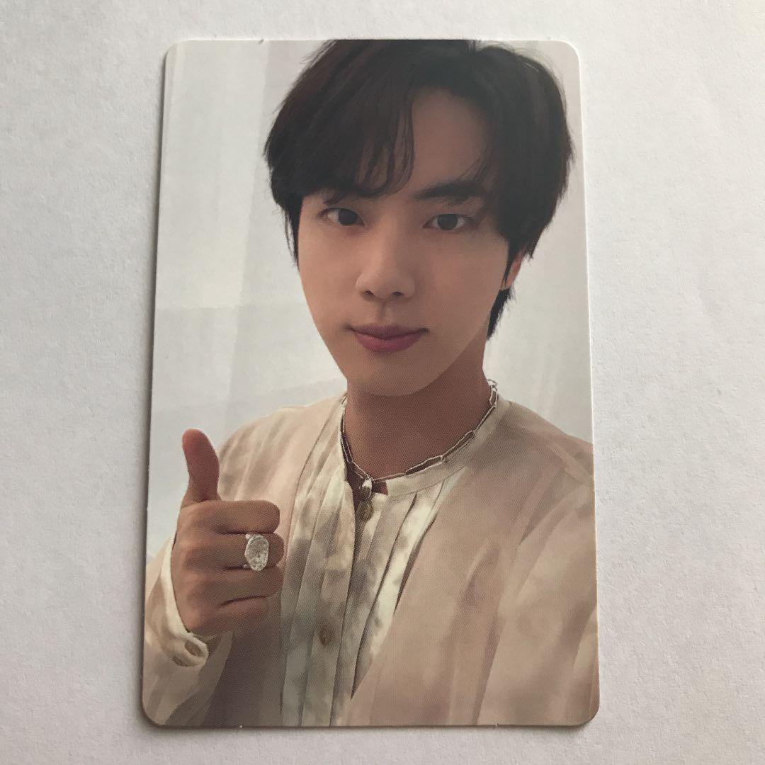 BTS JIN PROOF Tarjeta fotográfica oficial Estándar Compacto Fan club Holograma PC 