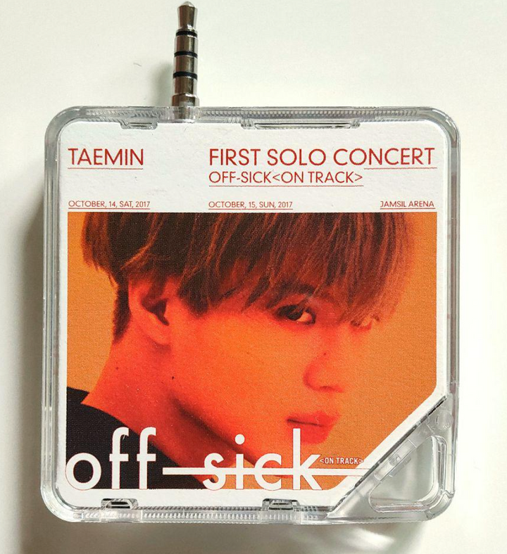 USED Taemin Shinee Off-sick On Track Kihno Video + Bag + Photobook + Lenticular