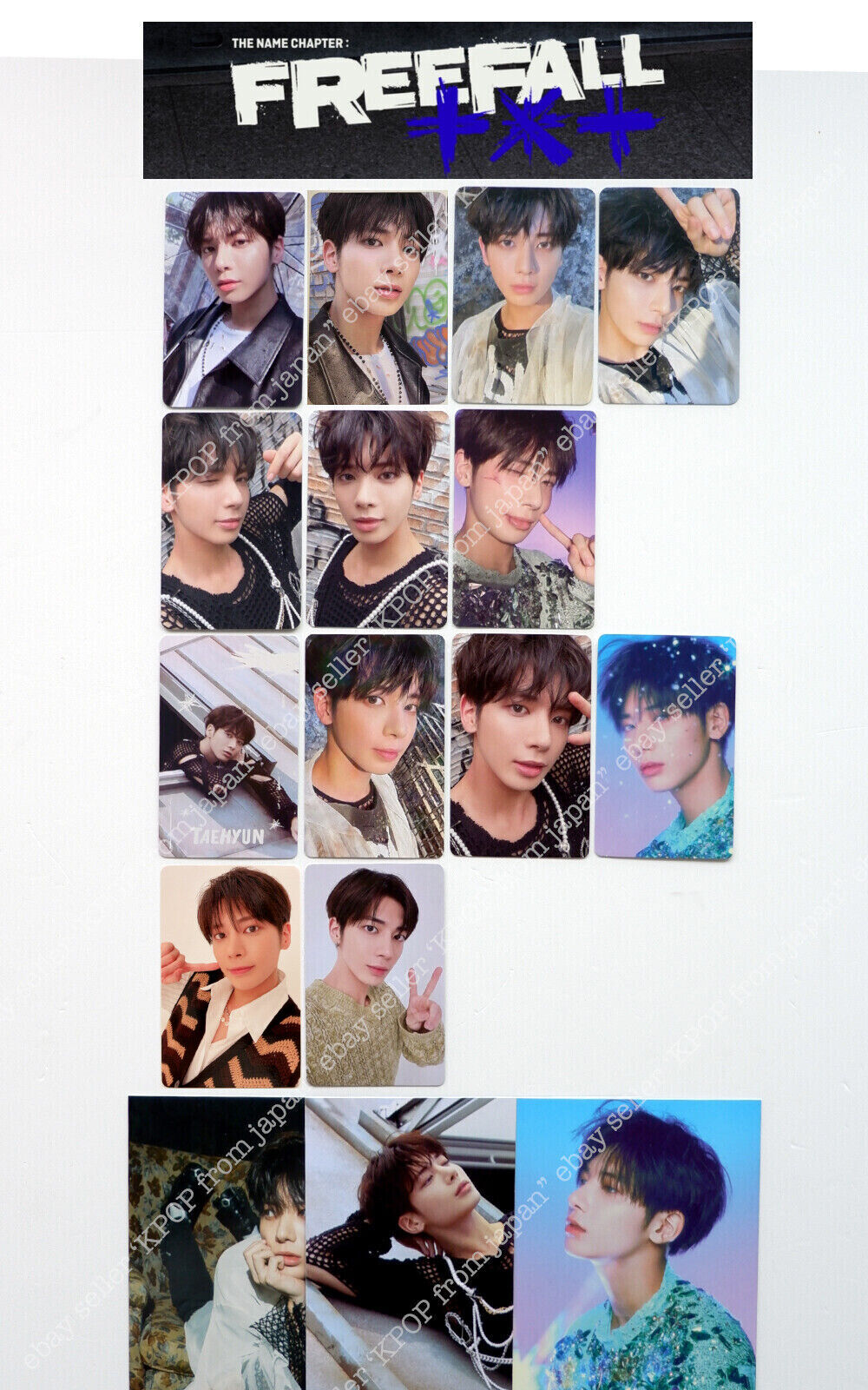 Taehyun TXT The Name Chapter: FREEFALL GRAVITY Photocard UMS Weverse Lucky draw