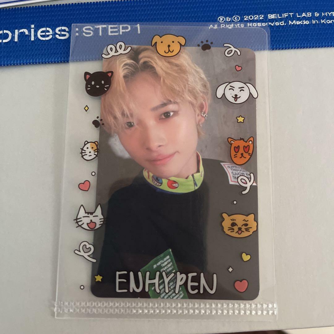 ENHYPEN NI-KI Memories : Step 1 Official Photocard DVD DIGI CODE POM