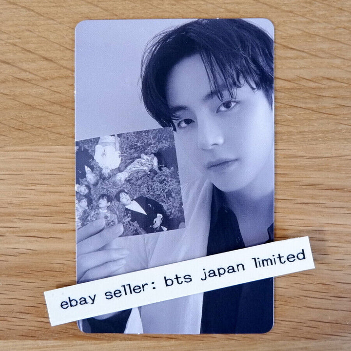 BTS Taehyung V PROOF Tarjeta fotográfica oficial Estándar Compacto Club de fans Holograma PC 