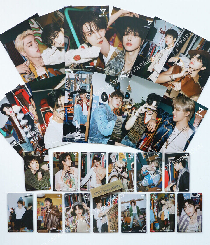 SEVENTEEN AM5:26Ver. ECO-FRIENDLY Japan Edition Mini Poster + Photocard set