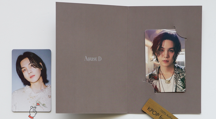 SUGA AGUST D Álbum D DÍA JPFC Tienda de música universal POB Photocard UMS BTS 