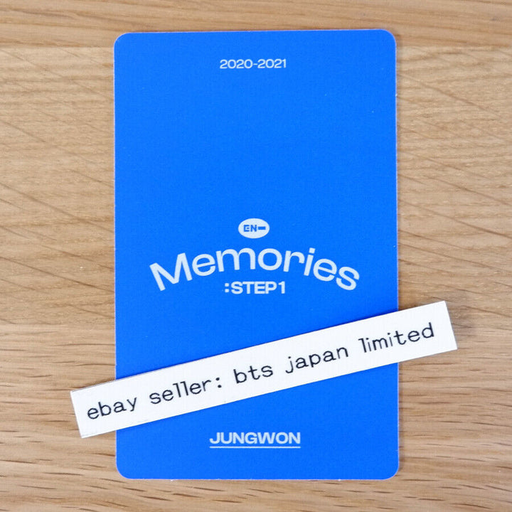 ENHYPEN JUNGWON Memories : Step 1 Official Photocard DVD DIGI CODE POM