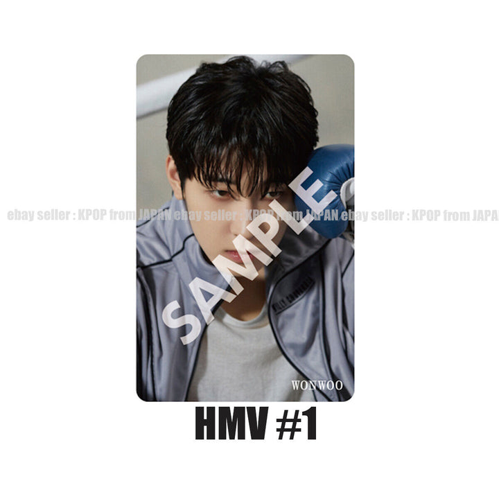 WONWOO SEVENTEEN FML POB photocard CARAT weverse UMS HMV Tower records