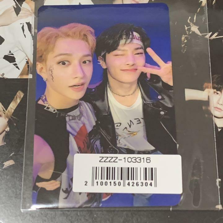 Stray Kids Scars / Thunderous Unidad oficial del club de fans Photocard FC Tarjeta fotográfica PC 