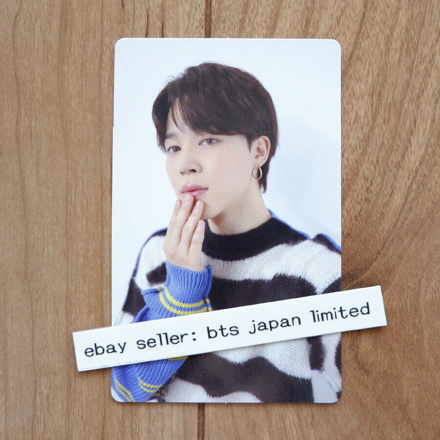 BTS W member benefits for JAPAN FC and mobile members Official Photo card Fan