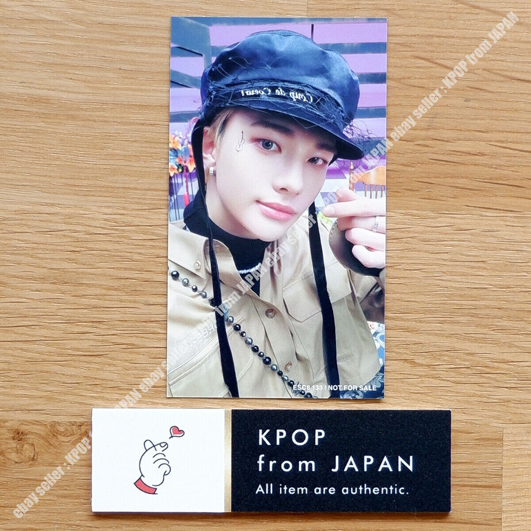 Hyunjin Stray Kids THE SOUND Tarjeta fotográfica oficial JAPAN POB FC Fanclub Tarjeta fotográfica 