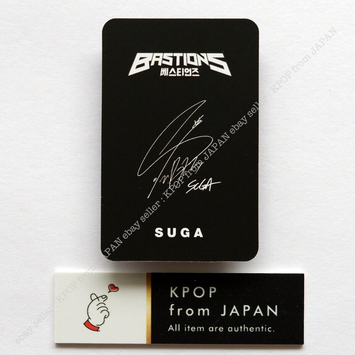 BTS BASTIONS Japón limitado conjunto de tarjetas fotográficas oficiales JIN SUGA JIMIN V JUNG KOOK 