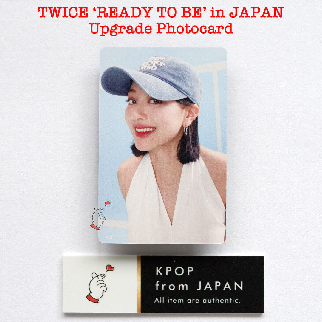 TWICE READY TO BE IN JAPAN Upgrade Benefit Photocard mina sana momo nayeon jihyo