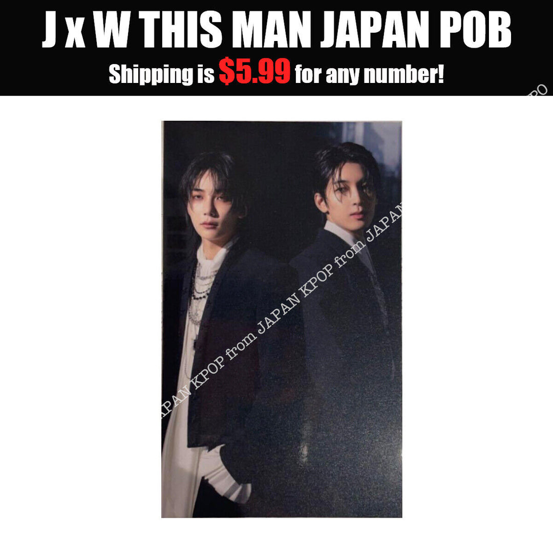 JEONGHAN X WONWOO THIS MAN Japan Limited POB Lucky draw Photocard Seventeen